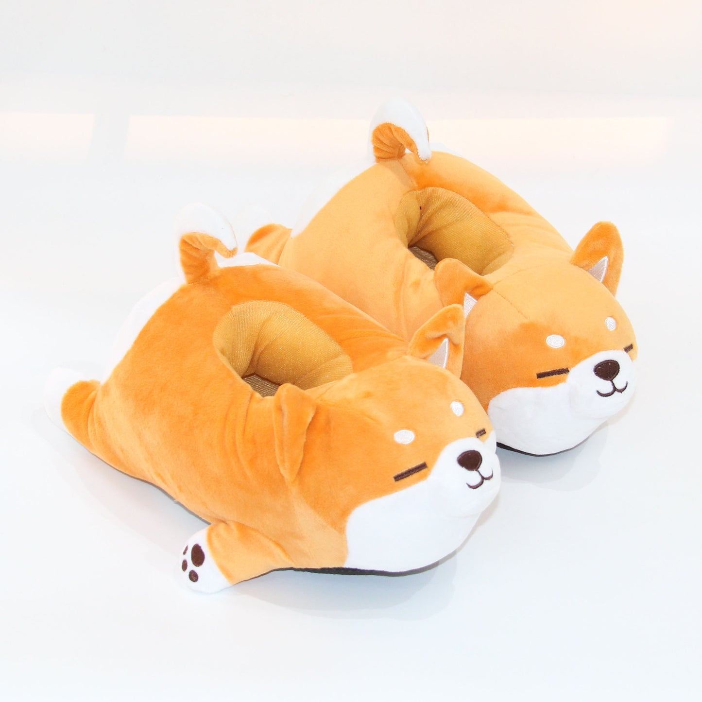 CozyStep™ Shiba Plush Slippers